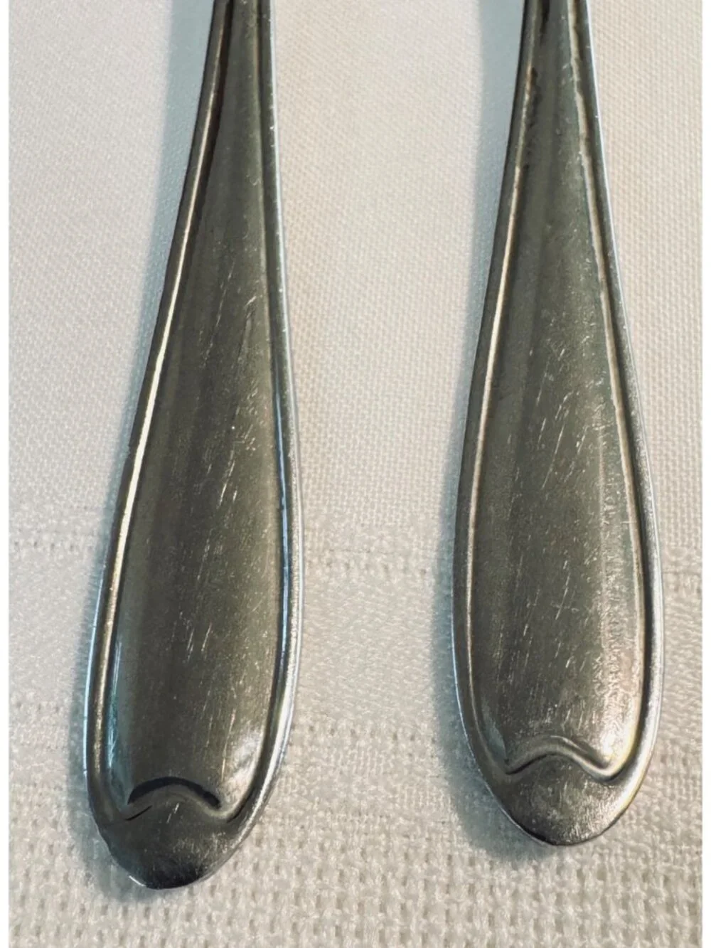 4 Wallace SUMMERSET Iced Tea Spoons Stainless Steel